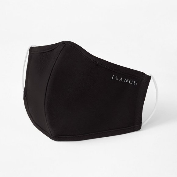 Black Jaanuu Adult Face Mask - Picture 1 of 3